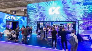 1xBet中国平台首页界面